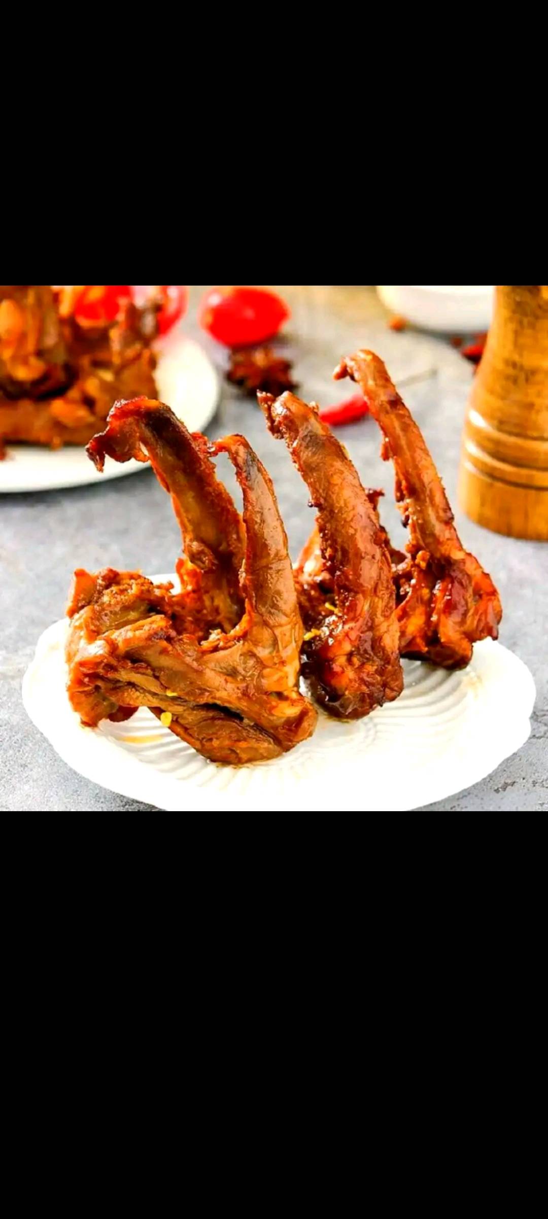 麻辣鸭架